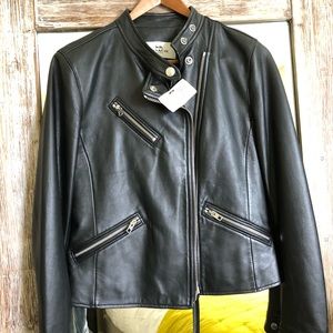Coach leather jacket